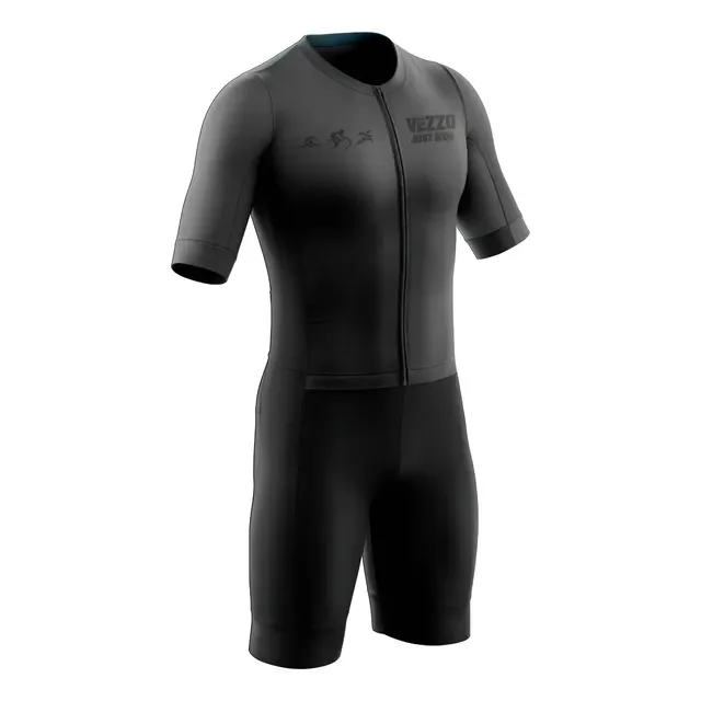 Macaquinho Triathlon Vezzo Carbon Bike Ciclismo Unissex