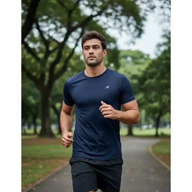 Camiseta Masculina Para Corrida  - Authen