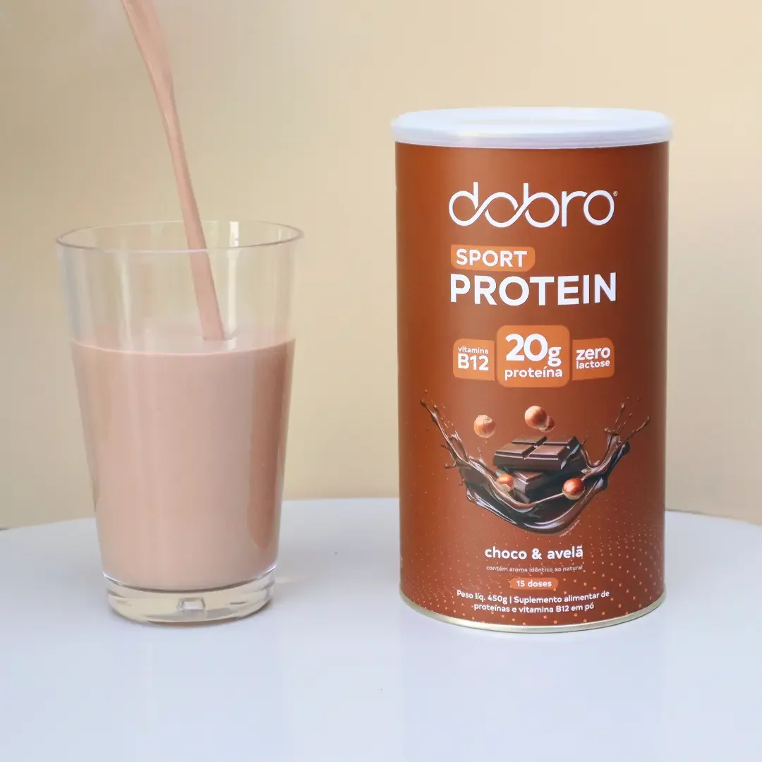 Sport Protein Dobro Sabor Chocolate Com Avelã 450g