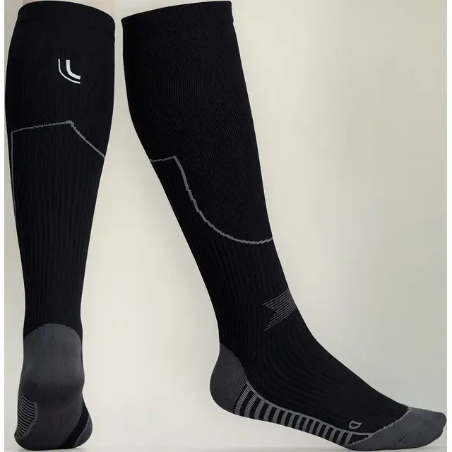 Meia De Compressão Lupo Longa Cano Alto Corrida