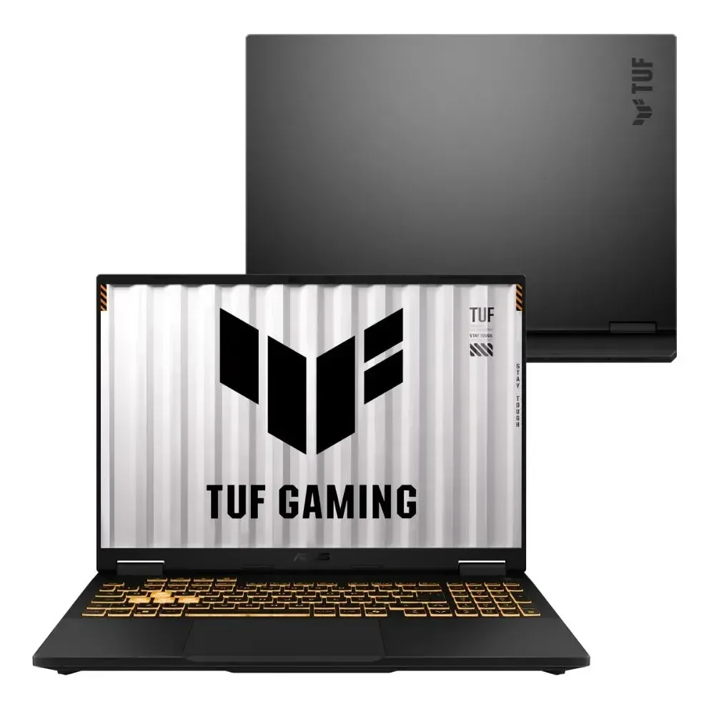 Notebook Asus Tuf Gaming F16 Fx608jmr Nvidia Rtx 5060 Core I7 16gb Ram 512gb Ssd Windows 11 Home Tela De 16  Fhd 165hz Gray - Rv150w Jaeger Gray