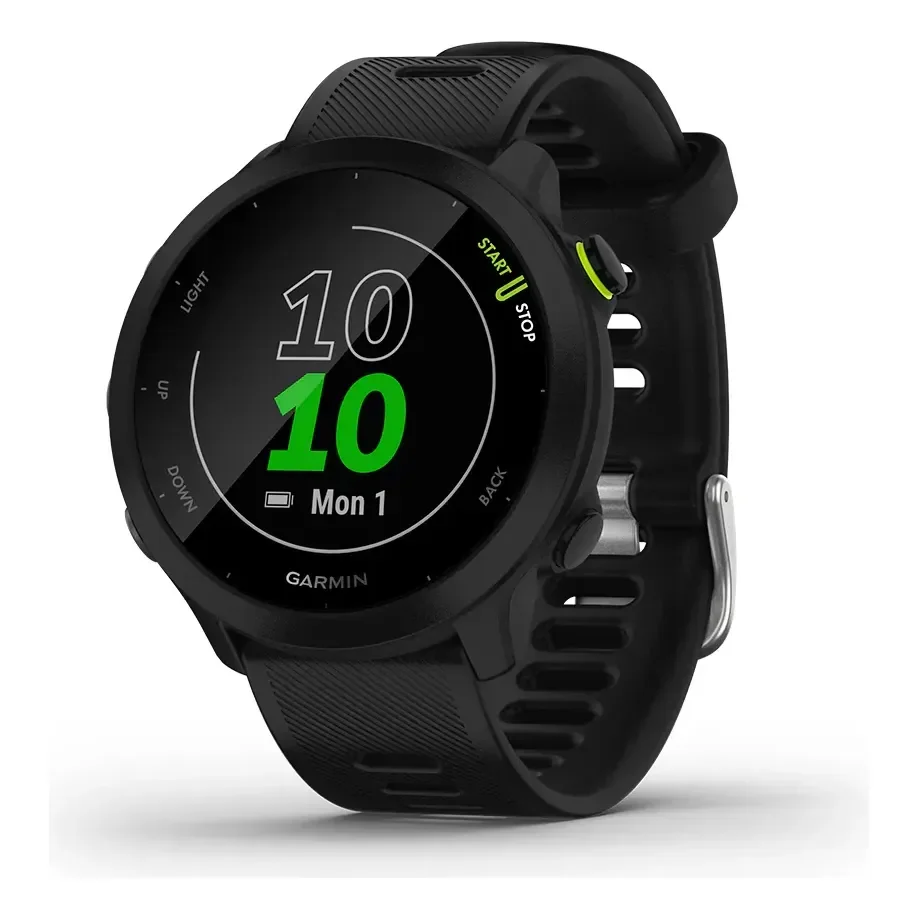 Smartwatch Relógio Garmin Forerunner 55 Preto Gps Preto
