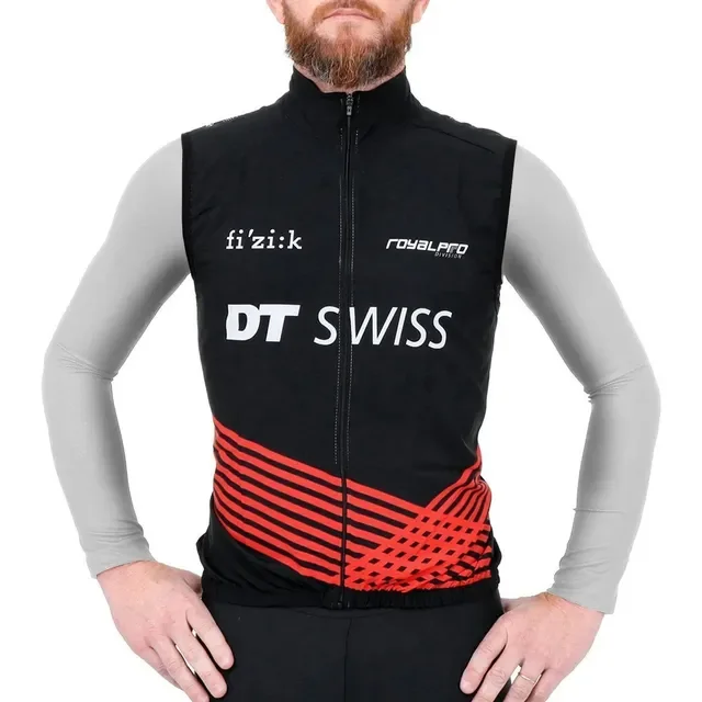 Colete De Ciclismo Corta Vento Marcio May Dt Swiss Fizik