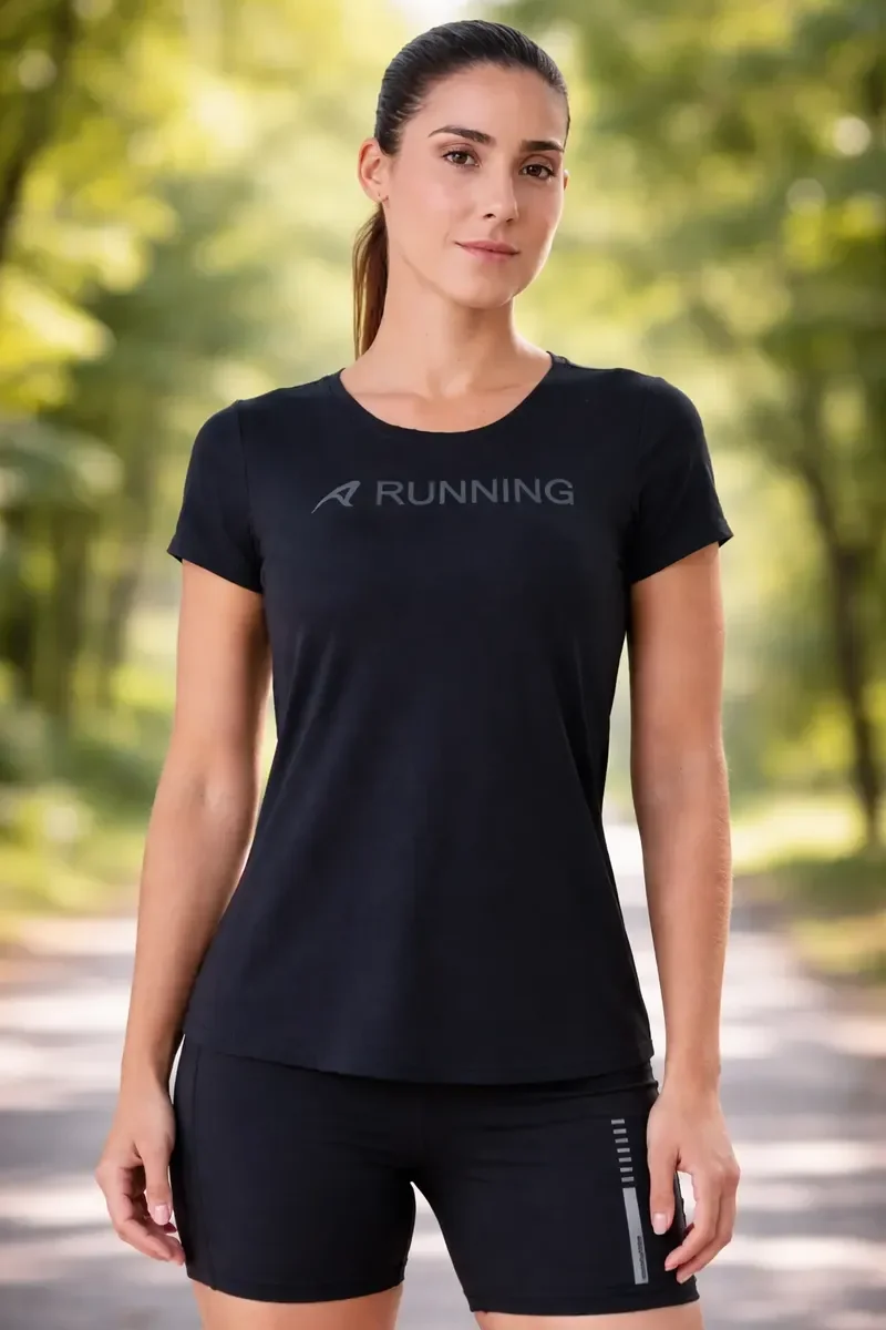Camiseta Authen Keep Cool Running Feminina Índigo G