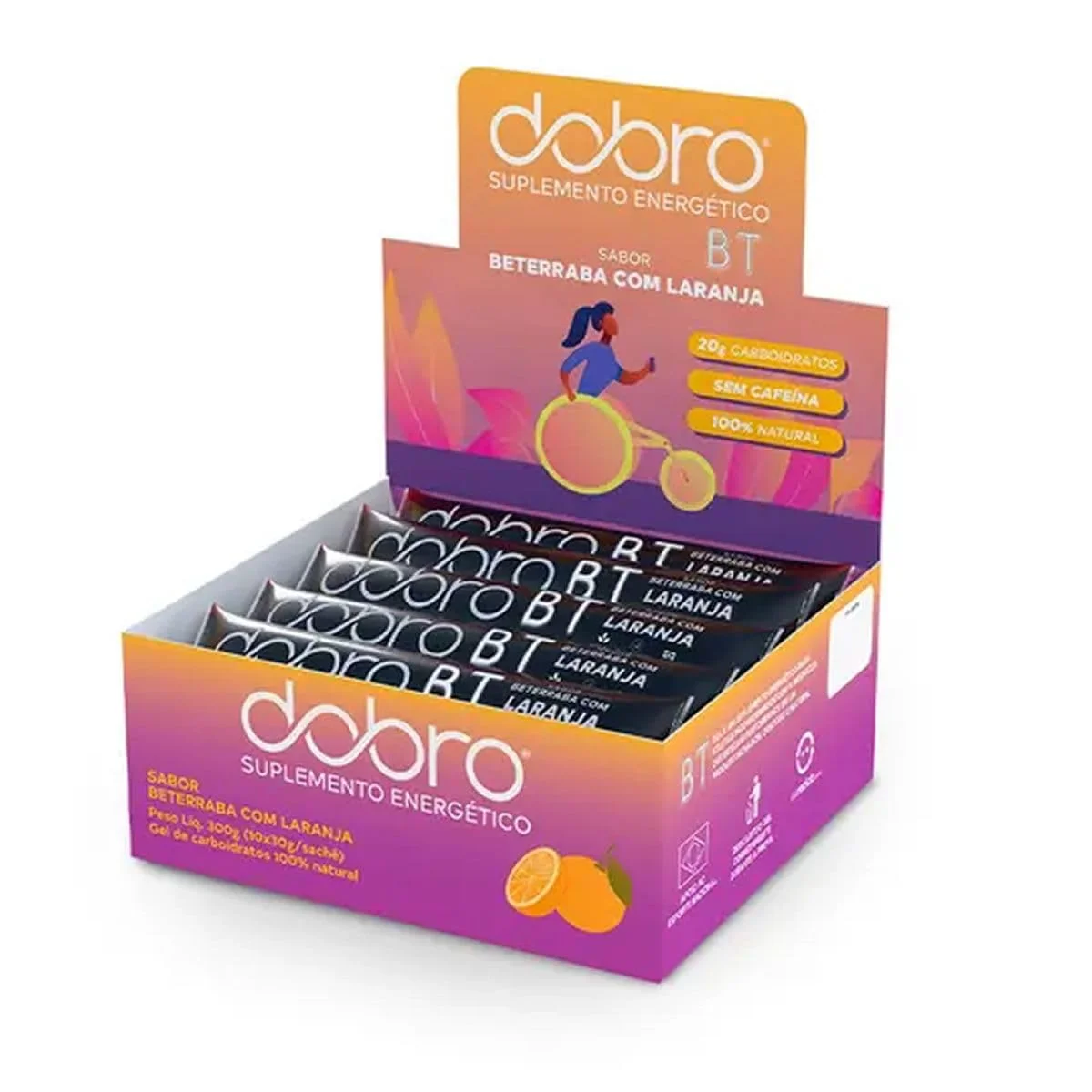 BT Gel Dobro Laranja 10x30g