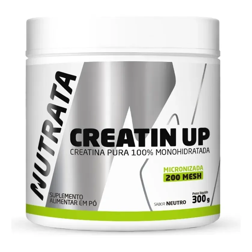 Creatin Up 300g Nutrata Suplemento Creatina Monohidratada Força Energia Desempenho Sem Sabor