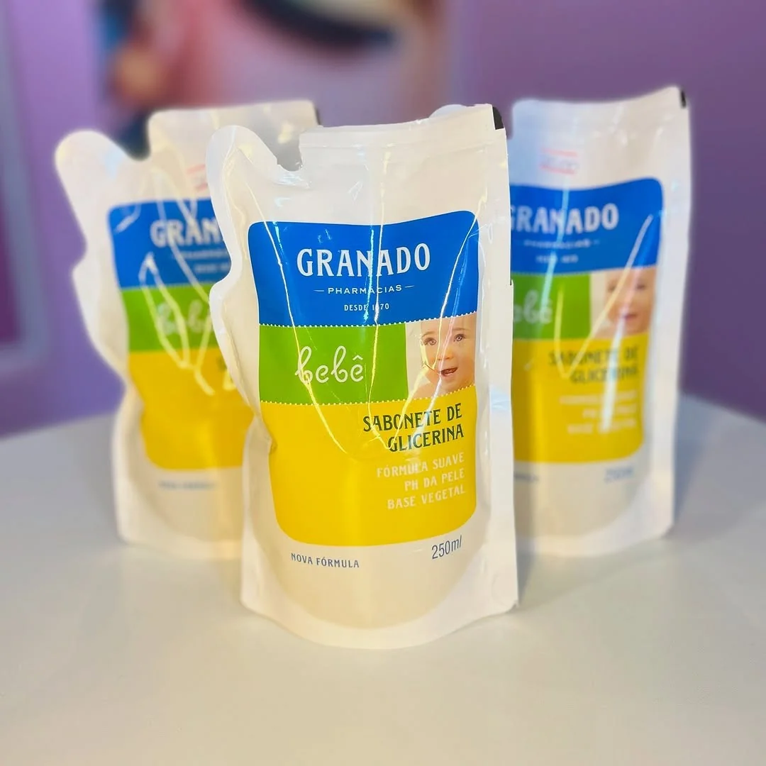 Granado Refil Sabonete Líquido Bebê, Tradicional, 250ml