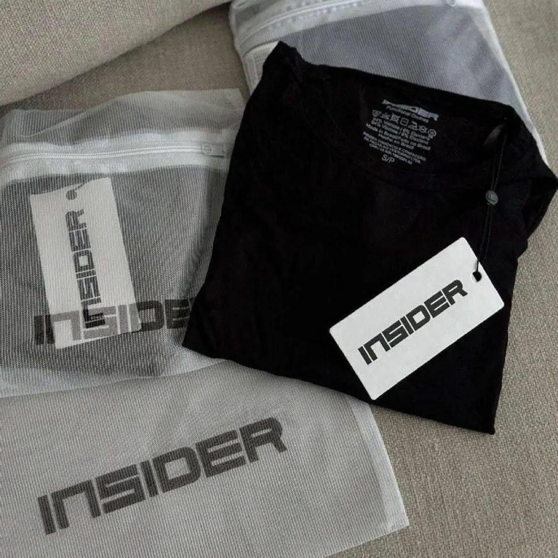 Kit 3 Camisetas Tech T-shirt Masculino Insider