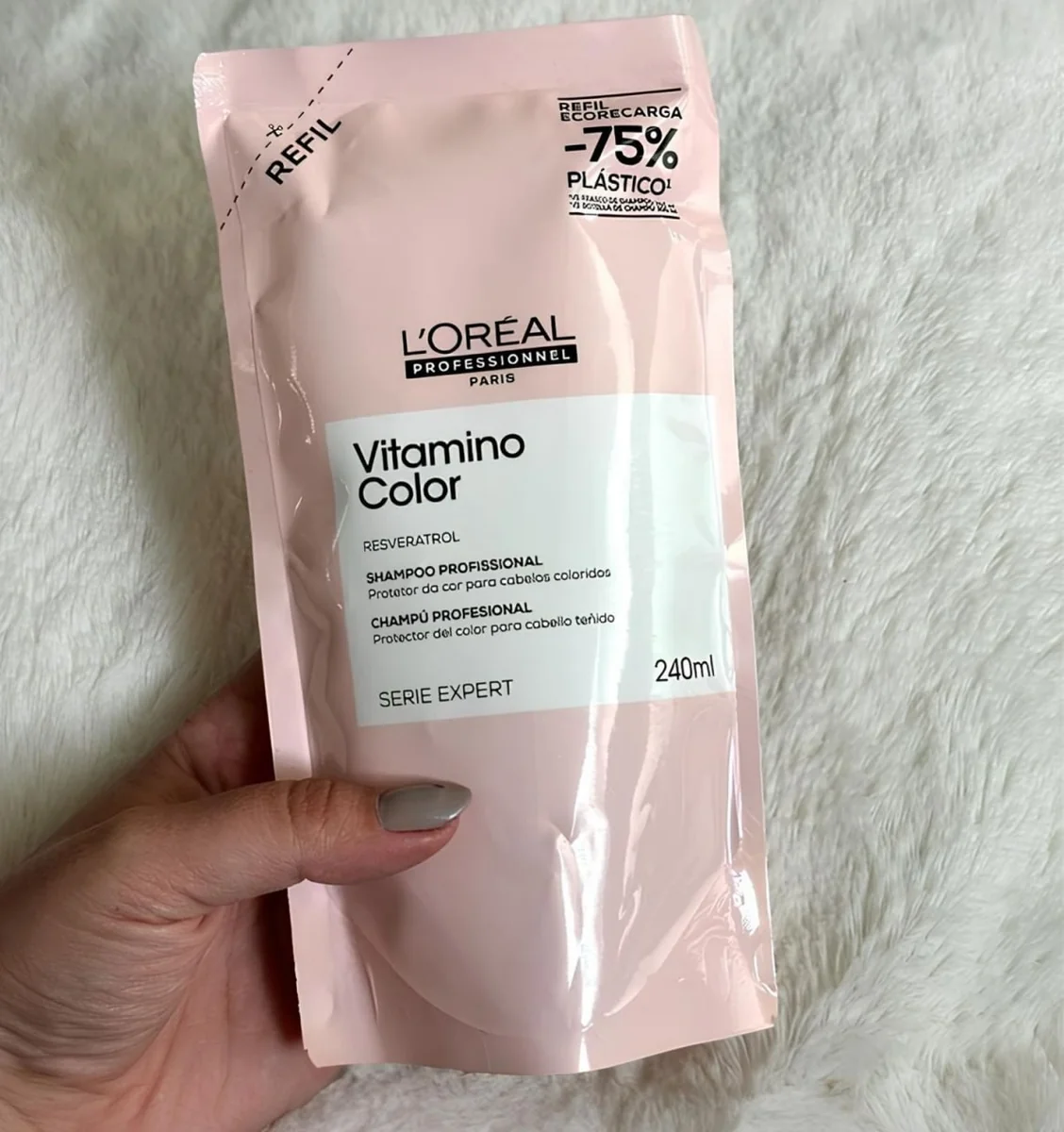L’Oréal Professionnel | Vitamino Color Shampoo Refil | Com Resveratrol para cabelos coloridos | SERIE EXPERT | 240ml