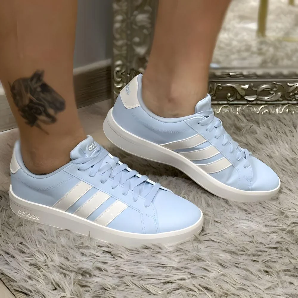 Tênis Feminino Grand Court Base 3.0 adidas Crsk/owhite/crsk Lisa 38 Br