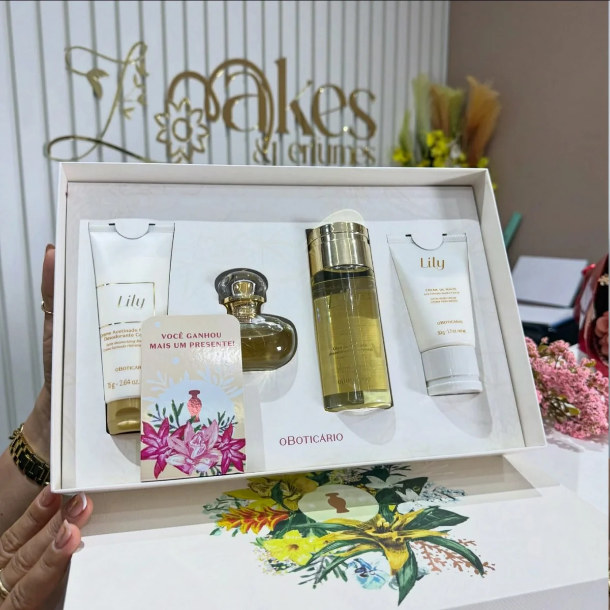 O Boticário Lily Kit Presente(4 Itens)