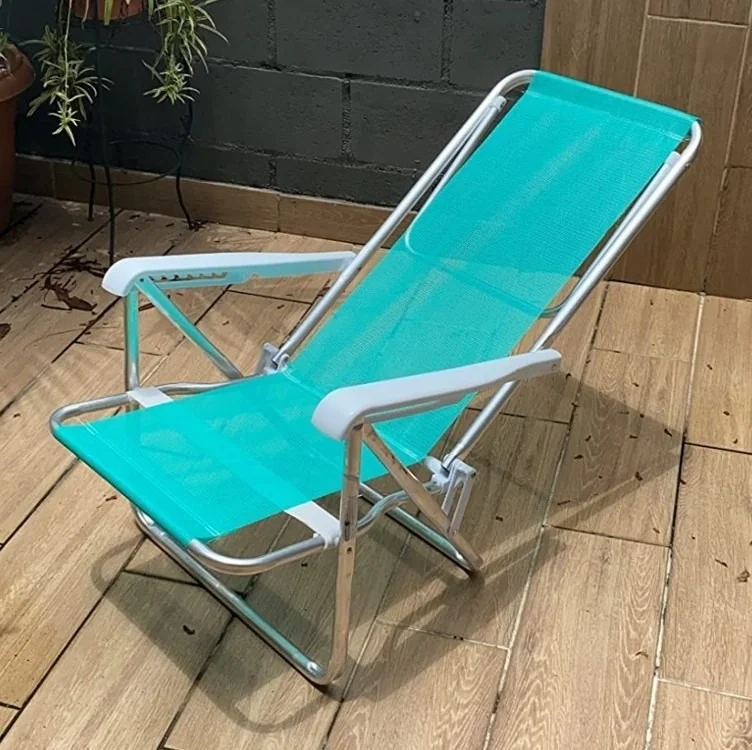 Mor - Cadeira Reclinável 8 Posições Alumínio Anis