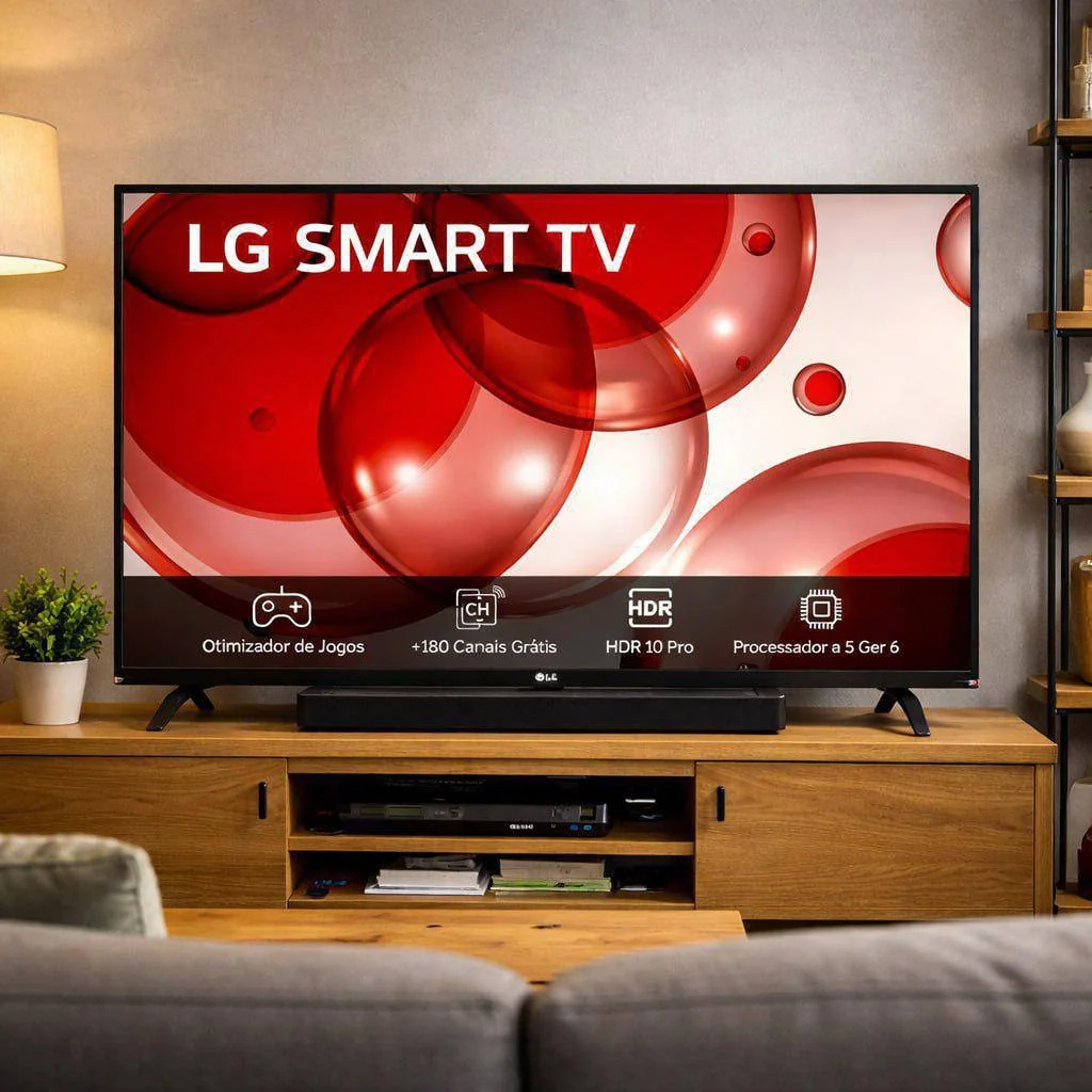 SMART TV DA LG É DE ALTA QUALIDADE, modelo 43" 🔝📺