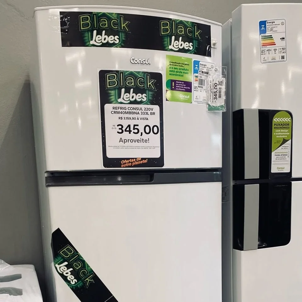 Geladeira/Refrigerador Consul Frost Free Duplex Branco 333L CRM40MB