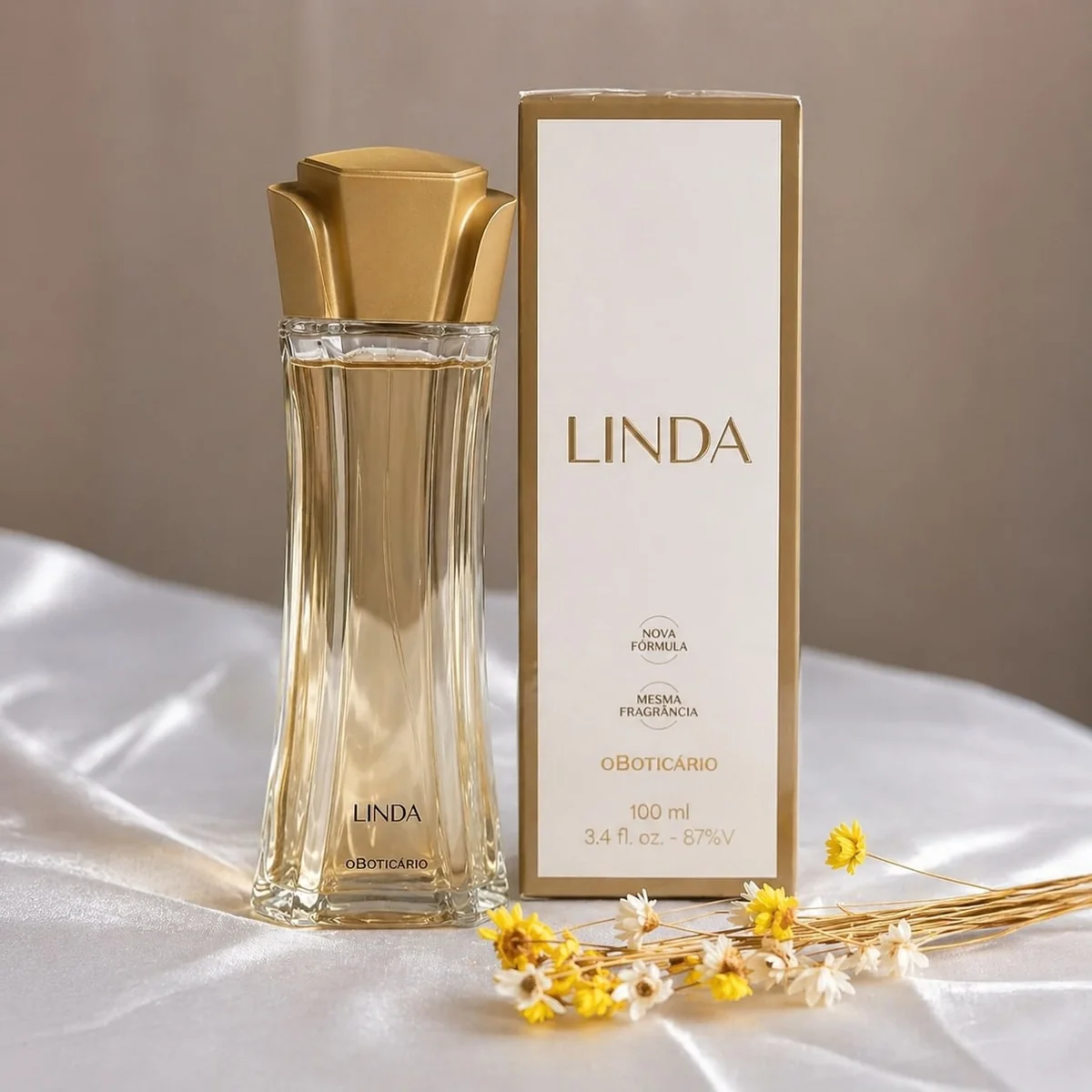 Linda Tradicional O Boticário Desodorante Colônia Perfume Feminino Original 100ml