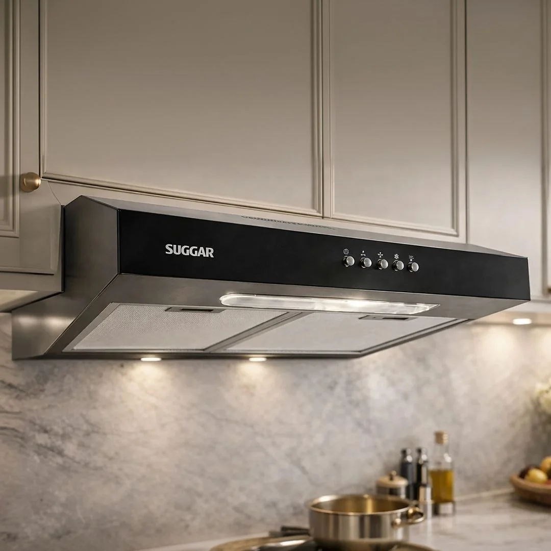 SUGGAR DEPURADOR DE AR SLIM 60CM 3 VEL. PRETO 110V DPS161PT