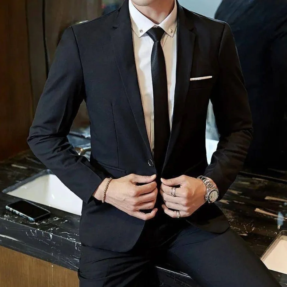 Terno Slim Masculino - Look Tendencia 2022 Corte Italiano