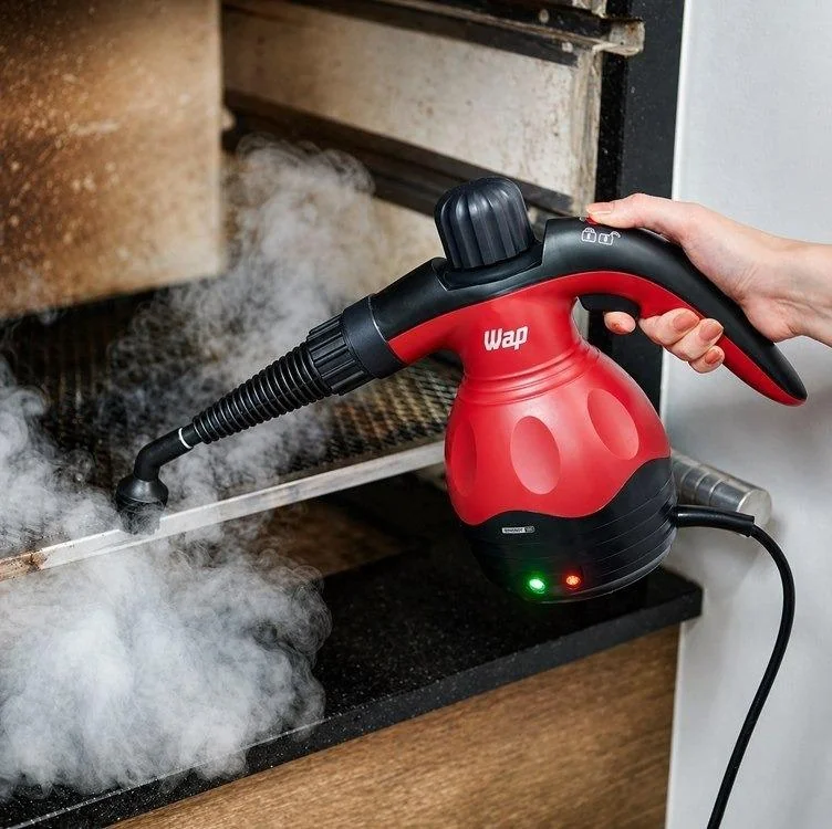 WAP Higienizador a Vapor Vaporizador e Limpador WAPORE FIT Compacto 1000W Elimina Sujeiras Remove Gordura Esteriliza 127V
