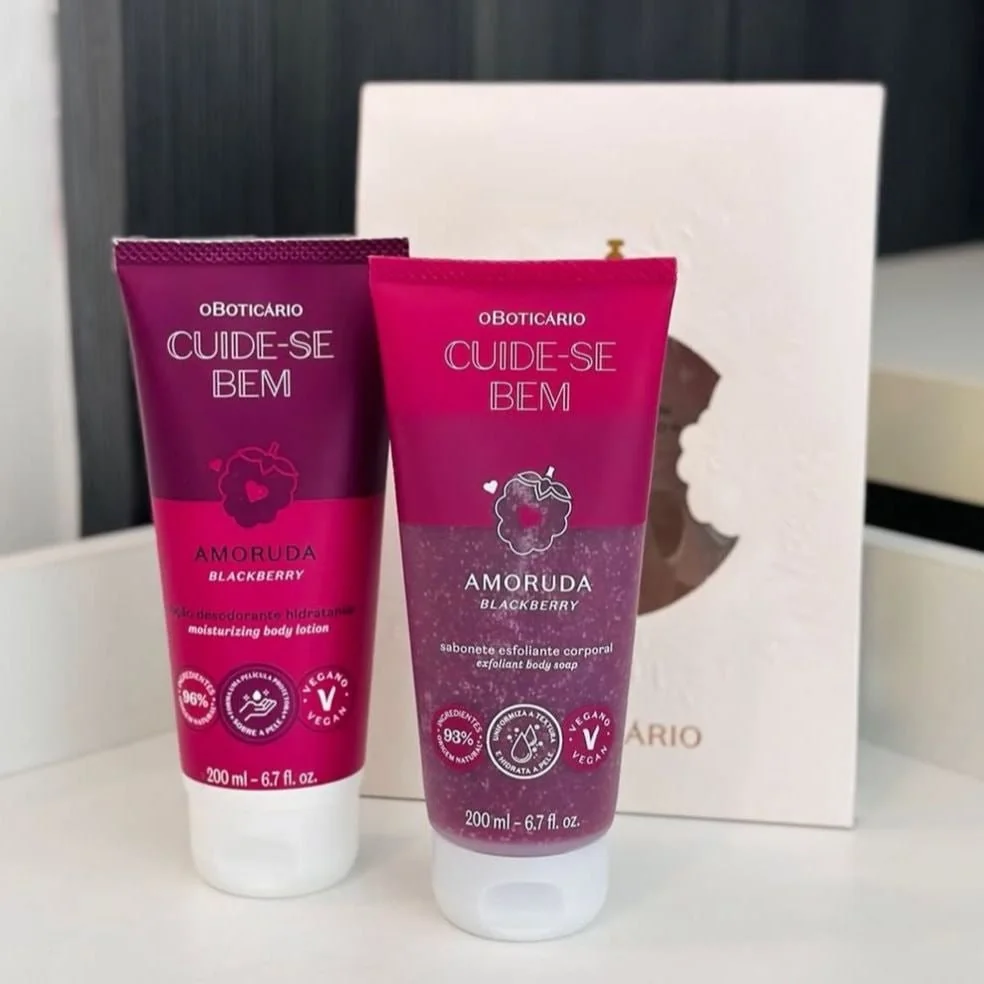 Combo Presente Dia Das Mães Cuide-se Bem Amoruda : Loção Cor