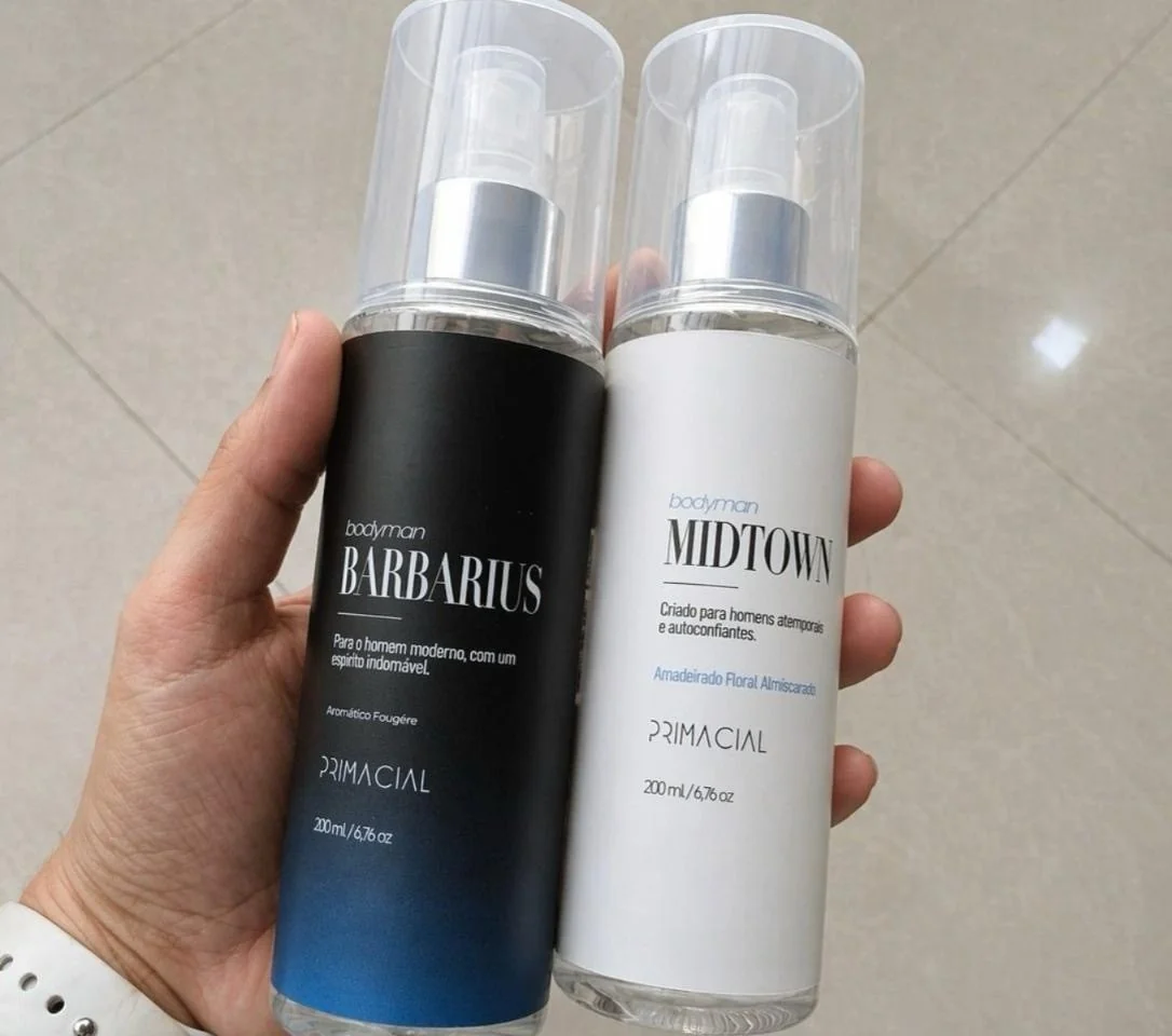 Kit Body Splash Barbarius e Midtown 200ml Primacial