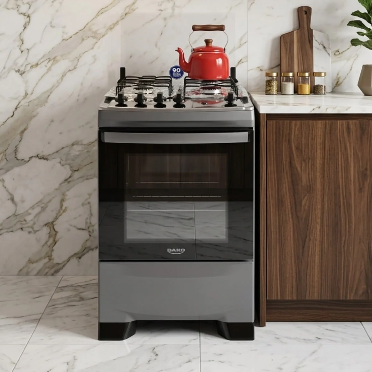 Fogão 4 Bocas Dako Titanium Supreme