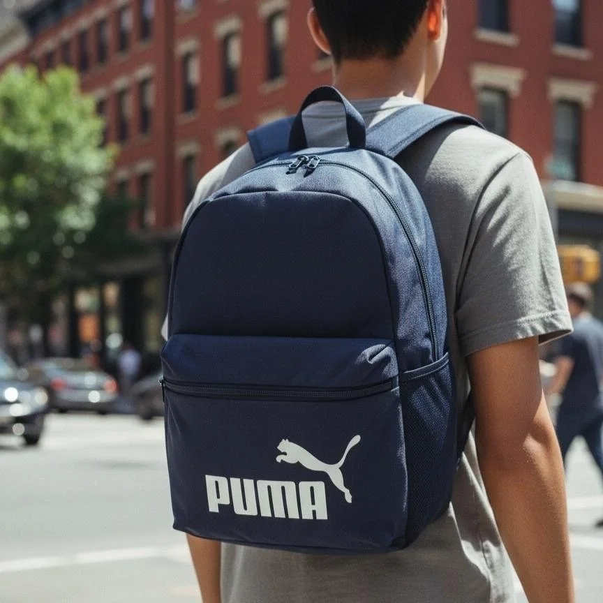 Mochila Phase Puma Azul-marinho Liso