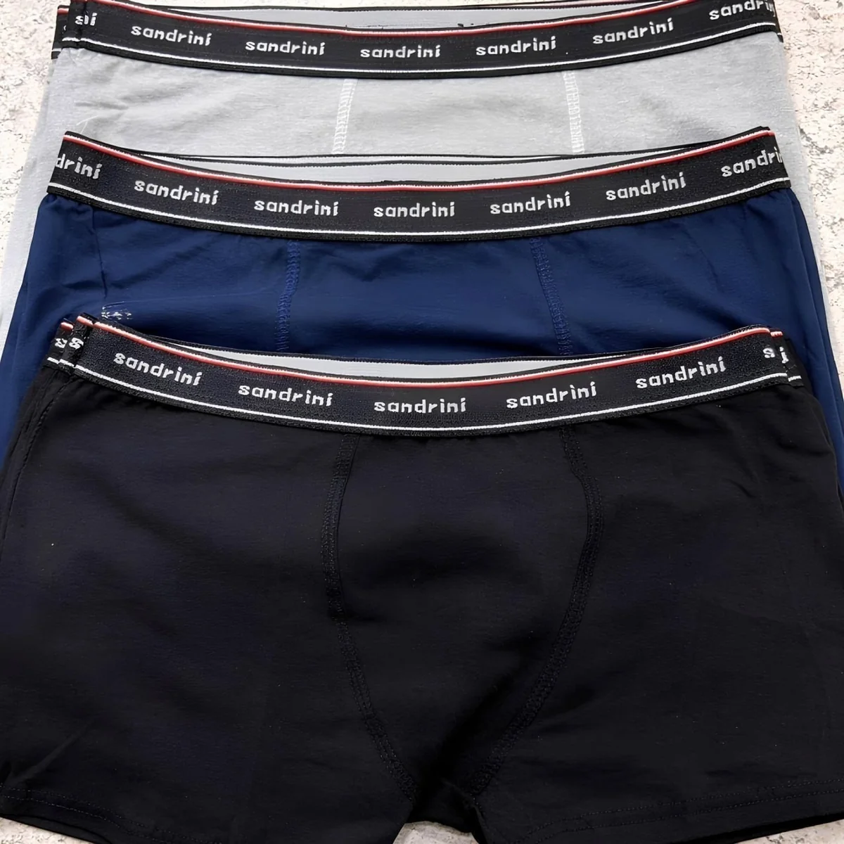 Kit 10 Cuecas Boxer Sandrini Masculinas Algodão Conforto Sortidos Gg