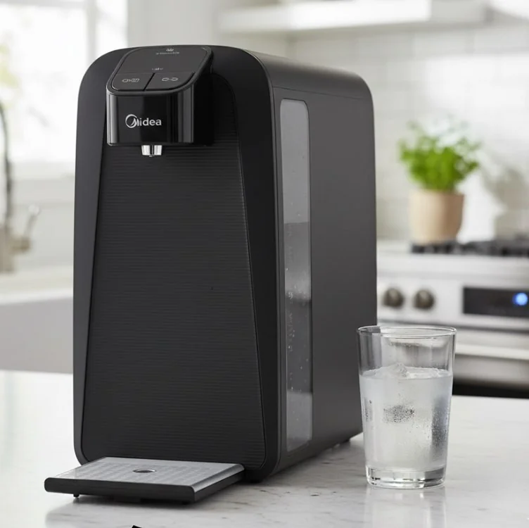 Purificador De Água Slimpure Bivolt Midea Cinza 127/220v