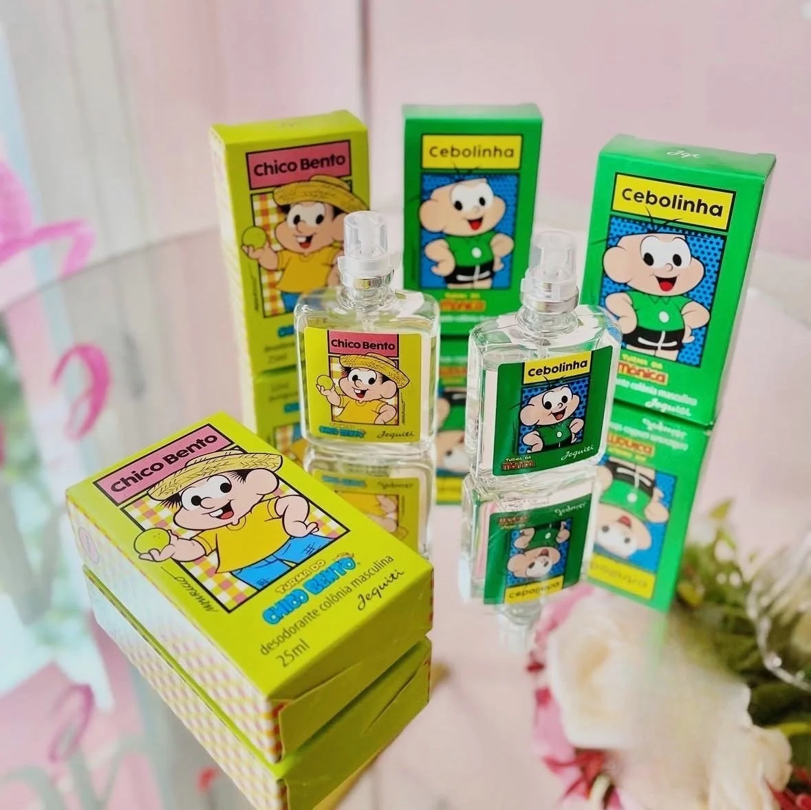 Presente Menino Kit Cebolinha + Chico Bento 2 Colônias 25ml Jequiti