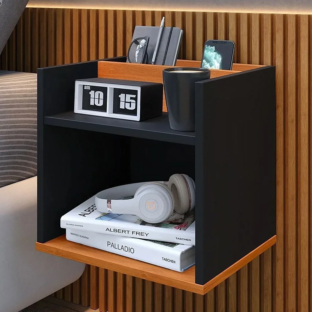 Mesa Cabeceira Cama Criado Nicho Organizadora Suspensa I9mv