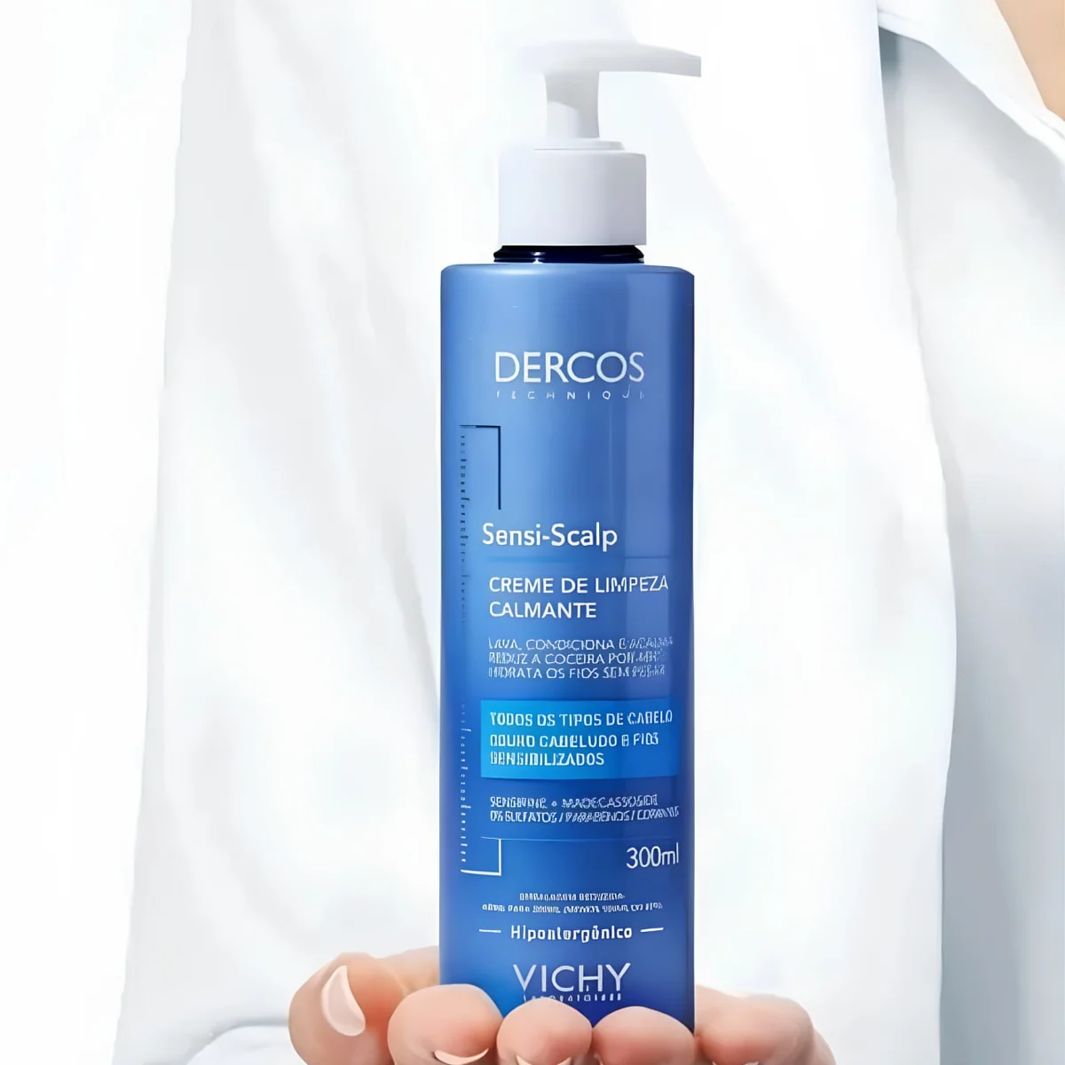 Creme De Limpeza Capilar Sensi Scalp 300ml Vichy Dercos