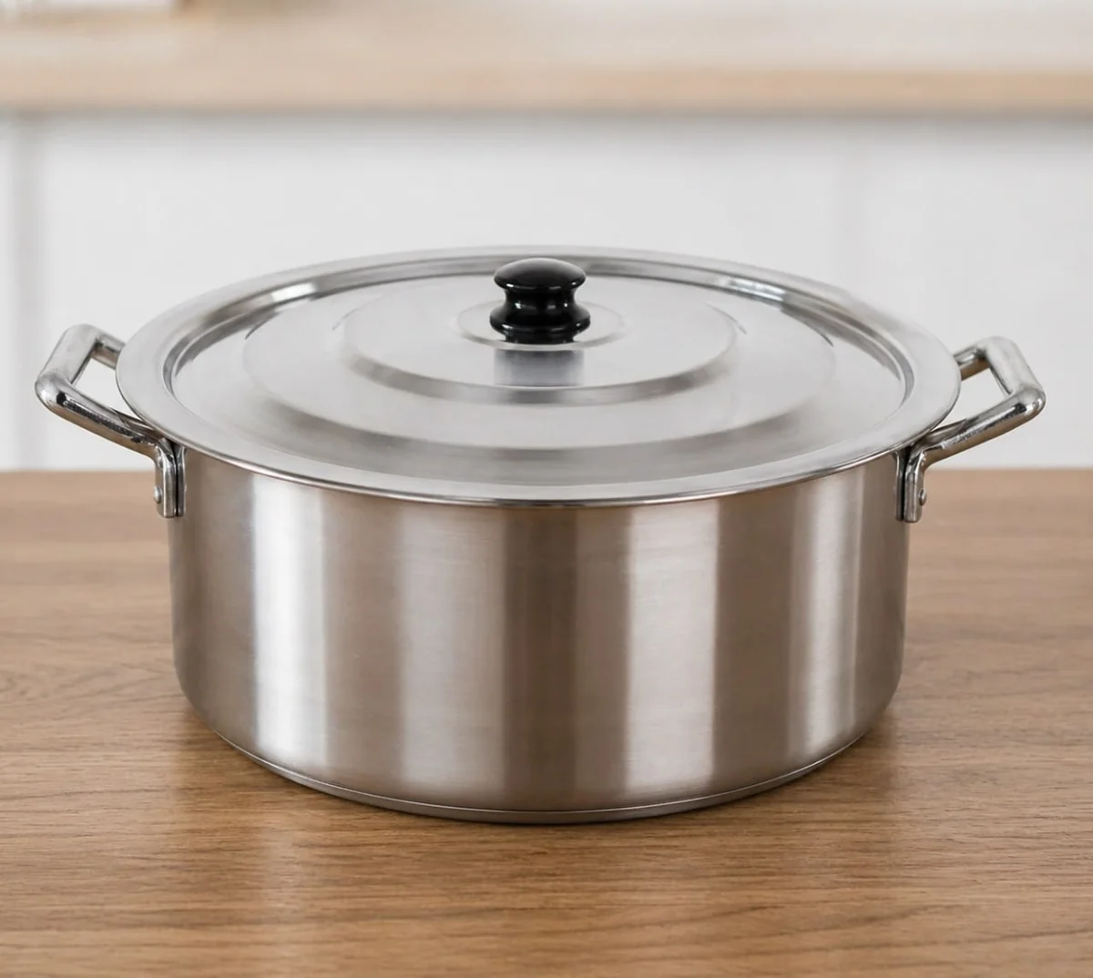 Caçarola Panela Industrial Restaurante Hotel N 26 - 7 Litros - Prateado