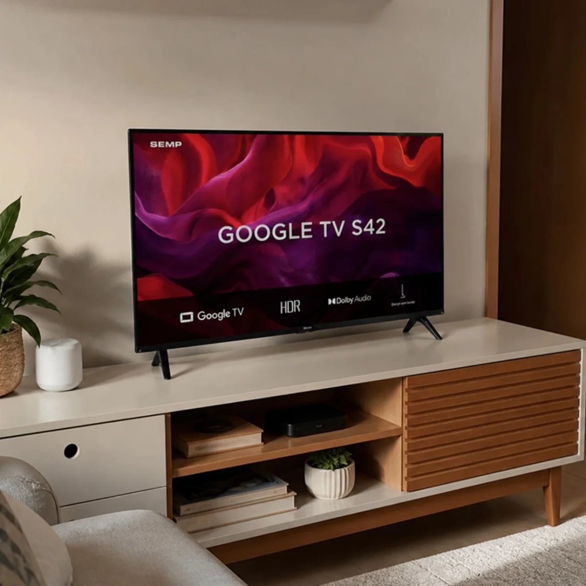 SEMP SMART TV 32” 32S42 HD GOOGLE TV
