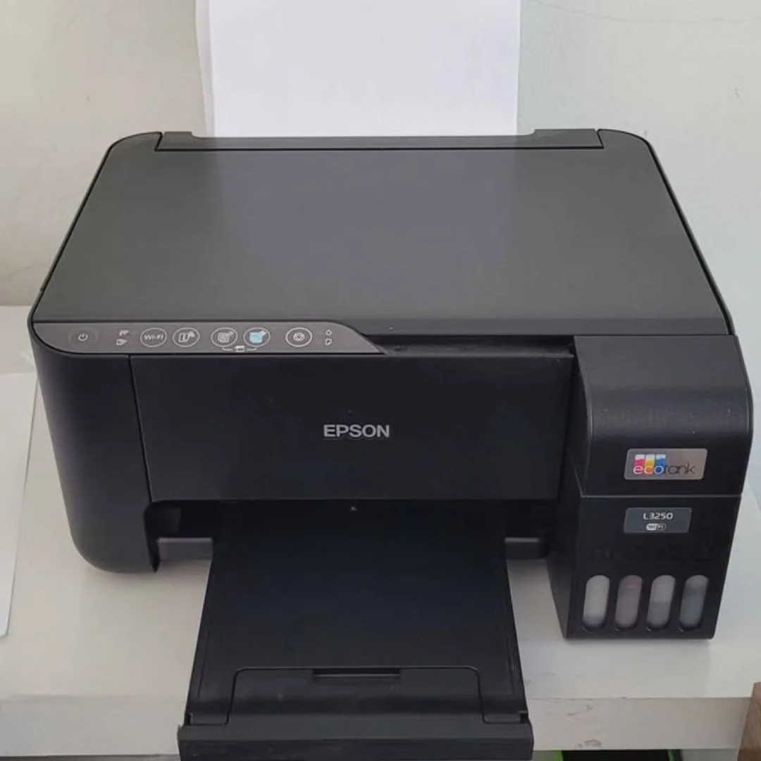 Impressora Multifuncional Cor Epson Ecotank L3250 Preto 127/220v