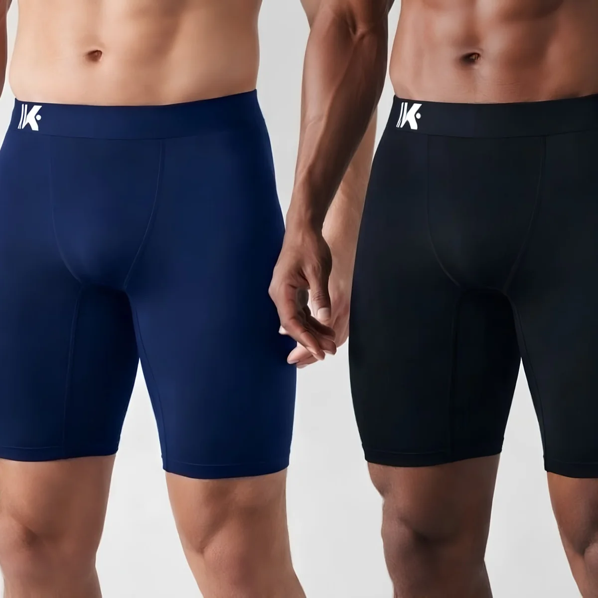 Kit 2 Shorts De Compressão P/ Corrida Masculino Térmica