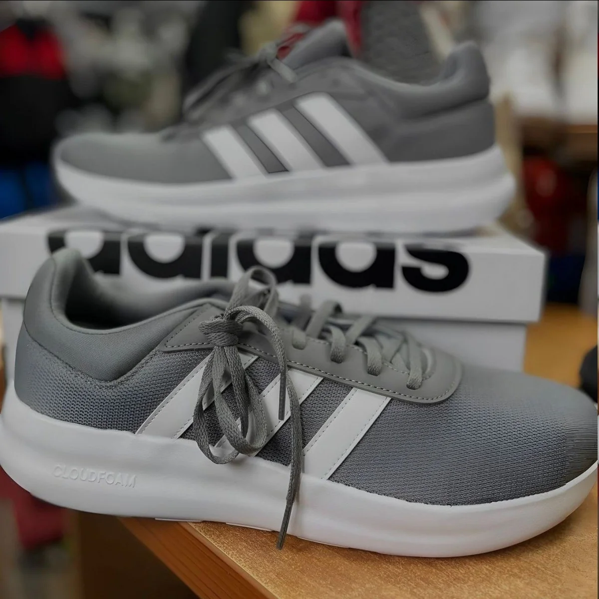 Tênis Lite Racer 4.0 Cinza adidas