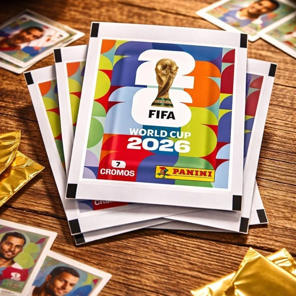 Kit Com 12 Envelopes De Figurinhas Da Copa Do Mundo 2026 Edição 1 Editora Panini