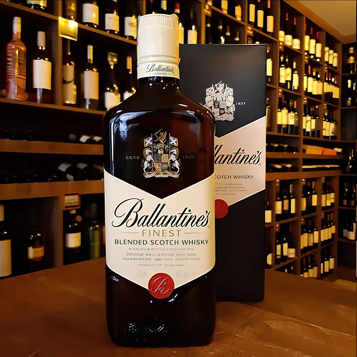 BALLANTINE'S DE 1 LITRO, o clássico 👌