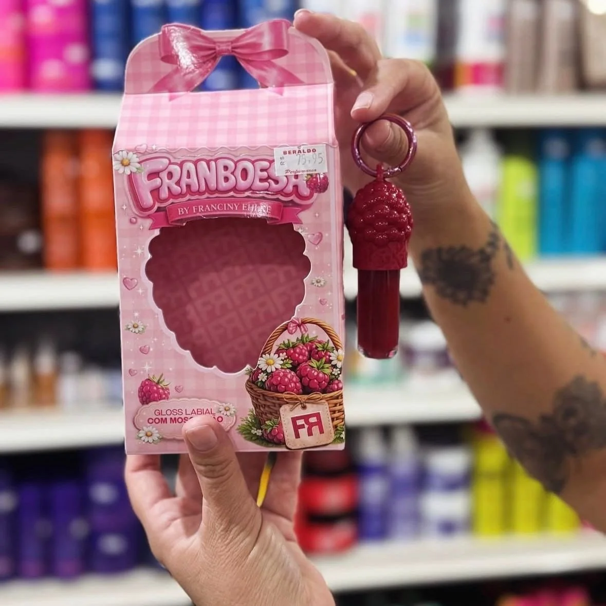 Gloss Franboesa By Franciny Ehlke Franboesa