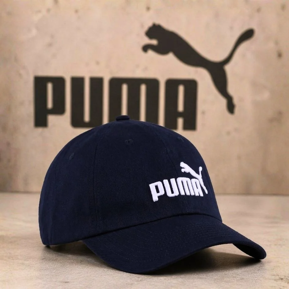 Boné Masculino E Feminino Ess No.1 Logo Baseball Azul Marinho Puma Único Liso